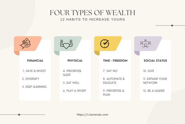 4 types of wealth-habits to grow them